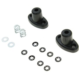 Sun Visor Repair Kit Driver or Passenger Side LH Driver/Passenger Fits Jeep Wrangler SE/Sahara/Sport 1998-2002 14189748 924531 WEF1636