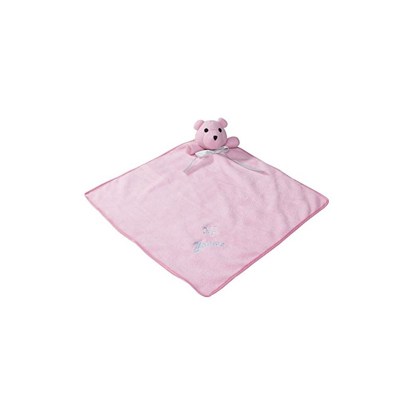 Zanies Snuggle Bear Blanket Dog Toys, Pink