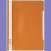 Durable 252309 Clear View Folder-Report File A4 PP, Orange -