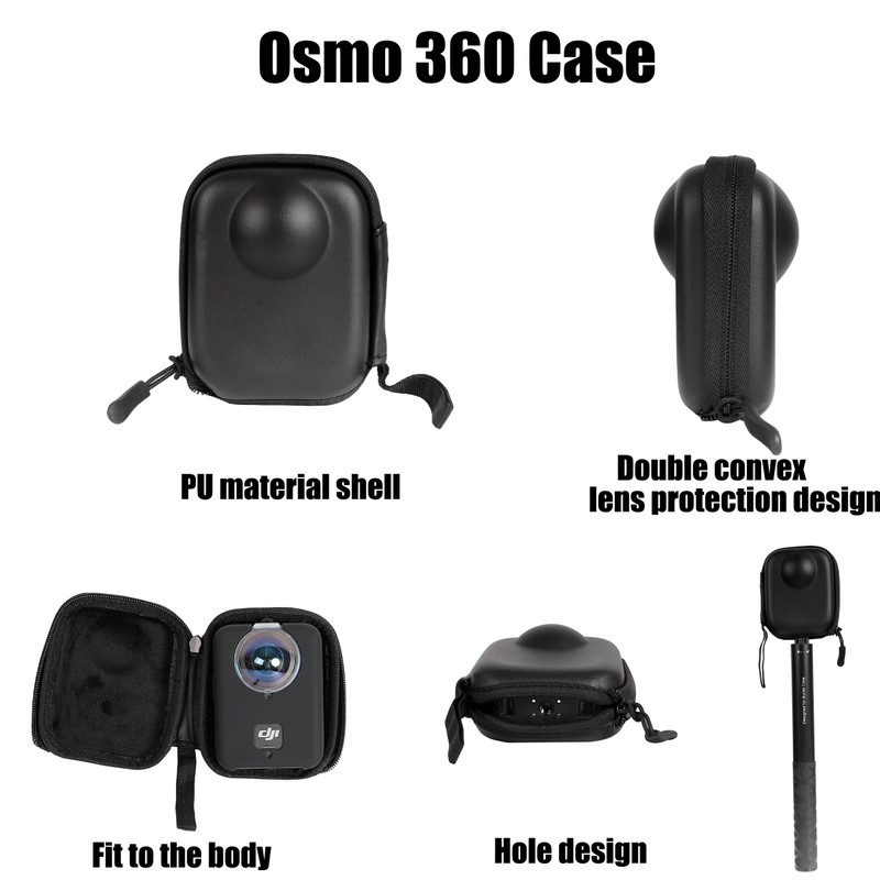 PellKing Accessories Kit for DJI Osmo 360,Include Lens Guard/Camera Case/Screen
