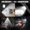 Magnetic Rechargeable 10000 High Lumens, Super Bright LED Flashlight with