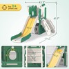 BIERUM 7 in 1 Toddler Slide, L-Shaped Baby Slide for
