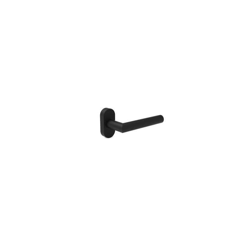 ROSTEX Vigo Stainless Steel Window Handle Matte Black with Oval