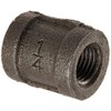 Mueller 521-201HC B & K Coupling Malleable Black Iron 1/4"