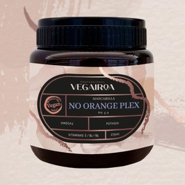 VEGAIROA - No Orange Plex Maske - Maske, die Orangetöne neutralisiert - Tiefenwirksame Feuchtigkeitspflege - Professionelles veganes Friseurprodukt - 300 g