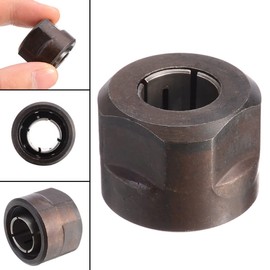 Tolxh #3612 13MM Metal 1/2 Collet Nut Plunge Router 22.5x27mm Black 3612BR 3612BR Quality Durable New Replacement Parts for Makita