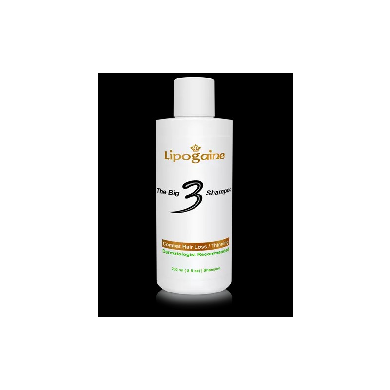 Lipogaine Anti-Hair Loss Shampoo, Lipogaine Big 3