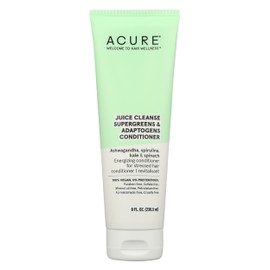 Acure Juice Cleanse Supergreens and Adaptogens Conditioner, Vegan, 8 Fluid Ounce (Pack of 1)