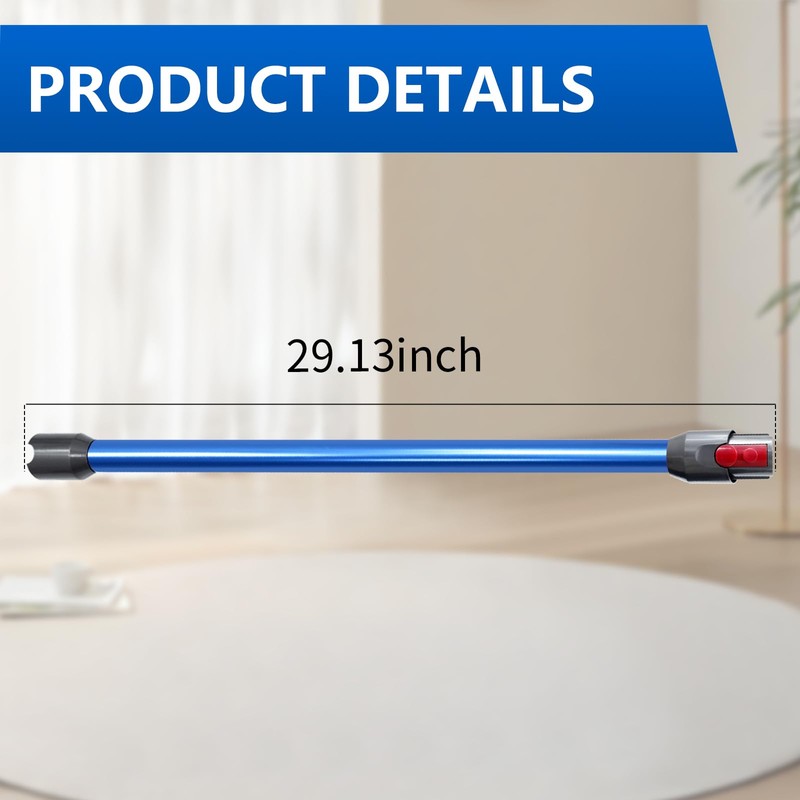 Quick Release Replacement Wand Compatible with Dyson V9, Digital Slim,V12