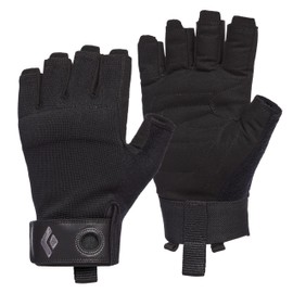 BLACK DIAMOND Equipment Crag Half-Finger Gloves - Black - Extra Large