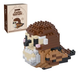 Parrot Micro Building Bricks Kits, Cute Bird Mini Building Blocks Set, Colorful Parrot Toy Educational Creative Model Building, for Girls and Boys Age 8-20, Gift for Christmas, Birthday