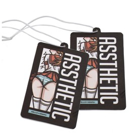 VmG-Store VmG-Store 2er Set Lufterfrischer Duftbaum Tuning frs Auto Duftspender Air Freshener Duft lustiger Anh?nger Design (158 Asstatic)