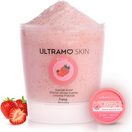 ULTRAMO Exfoliante Corporal, Exfoliante para Cuerpo, Rostro, Manos y Pies Body Scrub, Nutre la Piel, Limpia Profundamente, Deja la Piel Suave y Sedosa