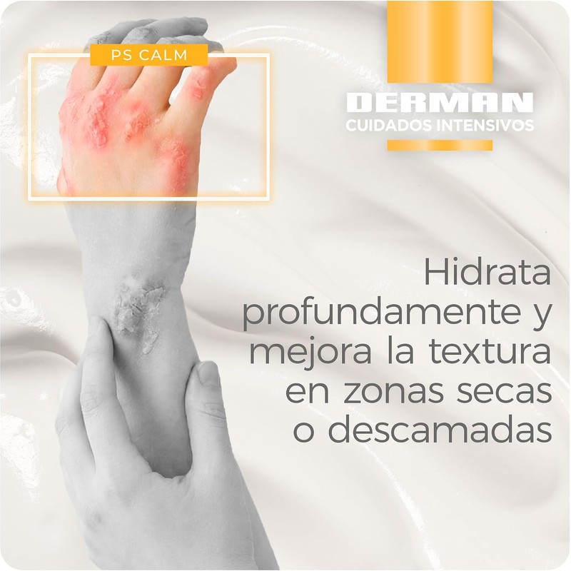 Derman PS Calm Crema Corporal │ Urea-D 10% + Ácido
