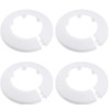 4 PCS Wall Flange outer diameter flange Easy Installation Plastic