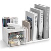 RISEMART Desk Organiser with File Holder, Versatile Desk Tidy Stationery