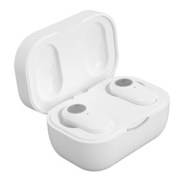 Jectse Translator Headphones, Voice Translator Earphones, 360 Degree Surround Sound, Supports 144 Languages with App for Music to Speak (White)