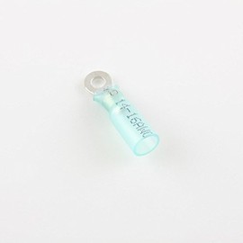 16-14 Ga. Heat-Shrink Ring Terminals, #6 Stud - (Pack of 25)