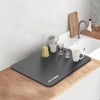 JJJ.FEB Drying Mat Dish Drying Mat Absorbent Mat Roll-up Storage,