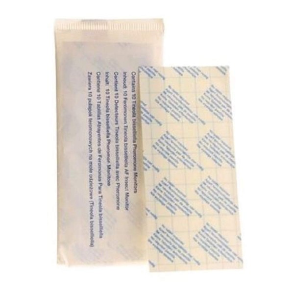 Pack of 10 Clothes Moth Replacement Refill Pads - Demi