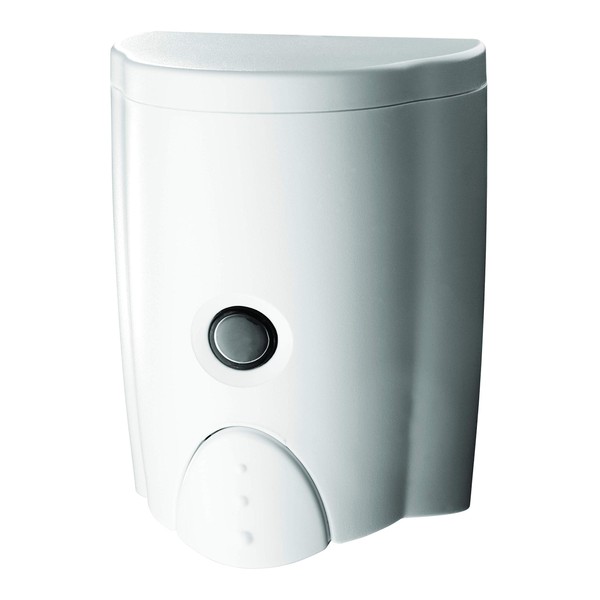 DIAQUA 45130100 Smart Soap Dispenser with Tesa Powerstrips White