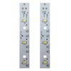 SUNJCO 2pcs WR55X26671 Replacement Refrigerators LED Light Board Compatible for