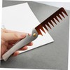 Healvian 4pcs Retro Comb for Greasy Hair Foldable Hair Brush