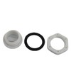 sourcingmap 10pcs GLW-M20G Nylon Threaded Cable Gland Cap Round Screw-in