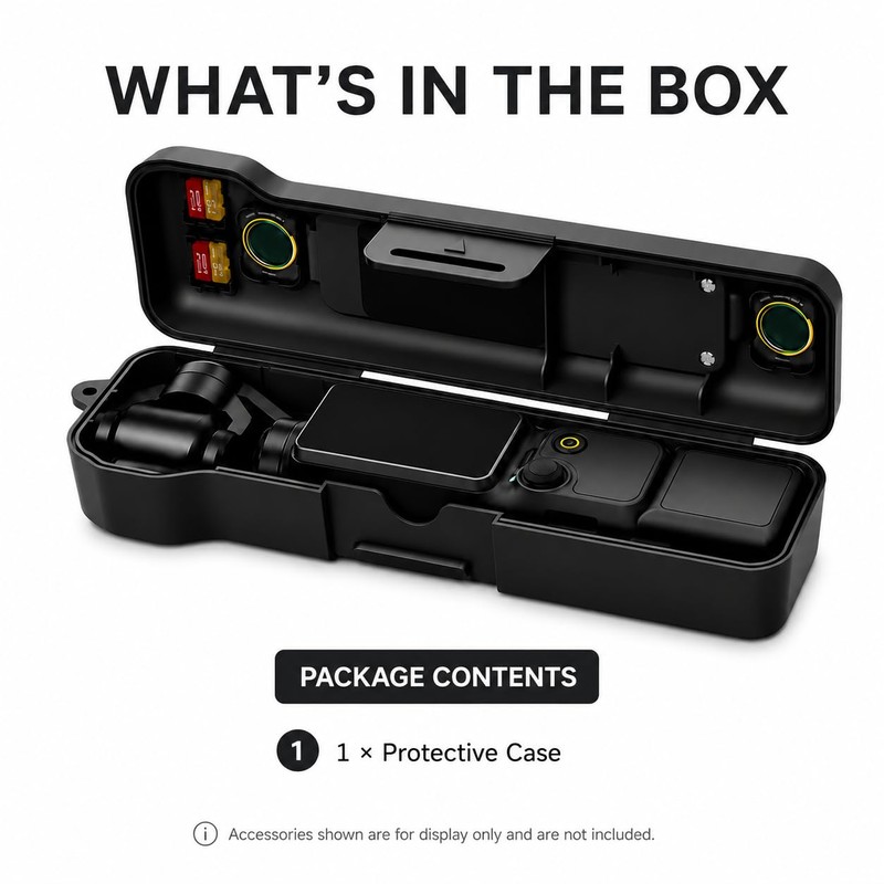 INVINEEX Protective Case for DJI Osmo Pocket 4 & 3