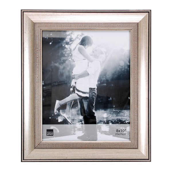 "kieragrace KG Wilson Haning Photo Frame - Brushed Silver, 8"" x 10""" (PH44032-7)