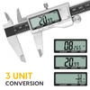 Digital Caliper Measuring Tool, 6 Inch Caliper Tool with Large