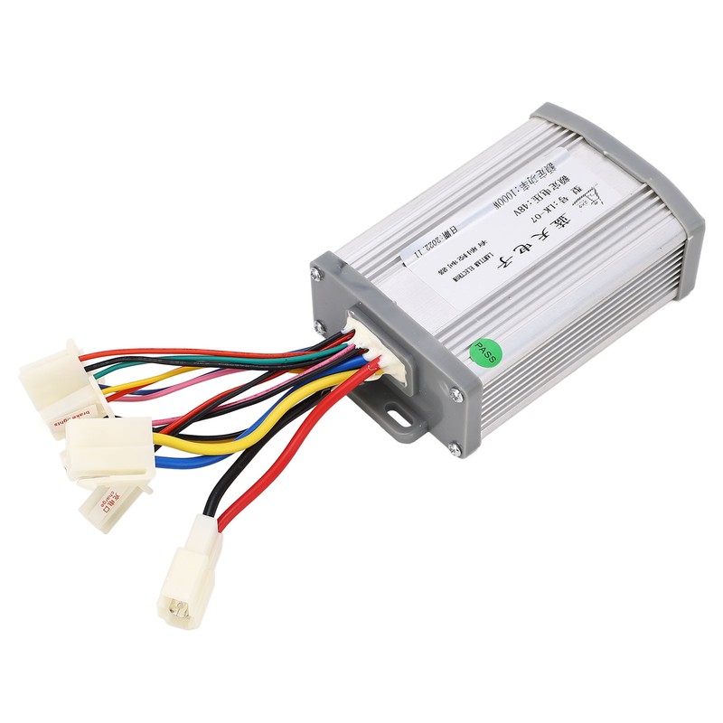 48V 1000W Motor Brushed Controller Twist Throttle with Lock Key