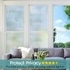 Coavas Coavas Window Privacy Film Reeded Glass: Frosted 3D Fluted
