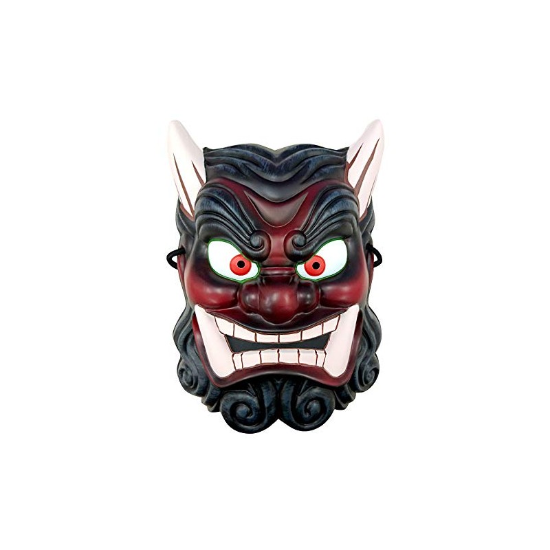 Daishin Demon Face (Red), Setsubun Red Demon, Bean Scattering, Exterminating