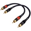 CNCESS CESS-163-1f Low Noise 12 Gauge Premium RCA Audio Line