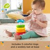 Fisher-Price Rock-a-Stack Baby Toy, Classic Roly-Poly Ring Stacking Toy for