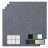 VallisCo Carpet Tile 20 Pack 24” X 24” Self Adhesive
