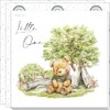 2x New Baby Card "Welcome Little One" with Bear and