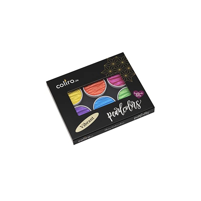 Coliro Vibrant Pearlcolor Set - Watercolour