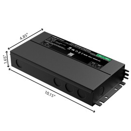 DEEPDYMMY 150W 12V Dimmable LED Driver,AC 110-277V to DC Transformer