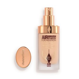 Charlotte Tilbury Airbrush Flawless Matte Foundation - Full Coverage Liquid Makeup with a Natural-Matte Finish - Smoothes & Blurs Pores - Waterproof & Transfer Resistant - 4 Cool