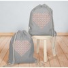 Shirtracer - Gym Bag Backpack - Vintage Retro - Heart