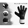 Keeperking GladiatorKing Negative Cut Professional Men's Goalkeeper Gloves with Professional