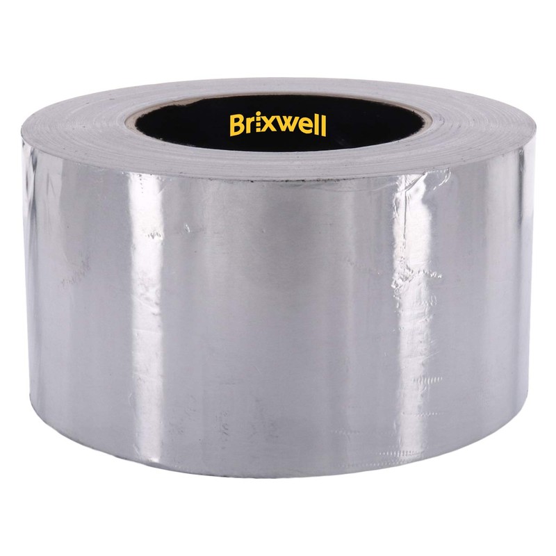 Brixwell Aluminum Foil Tape 3 Inch x 50 Yards Multi-Purpose
