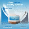 ASAKUKI Essential Oil Diffuser 500ml, Ultrasonic Aromatherapy Humidifier new