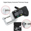 Digital Display Thickness Gauge Detachable Horizontal Thickness Measuring Tool for
