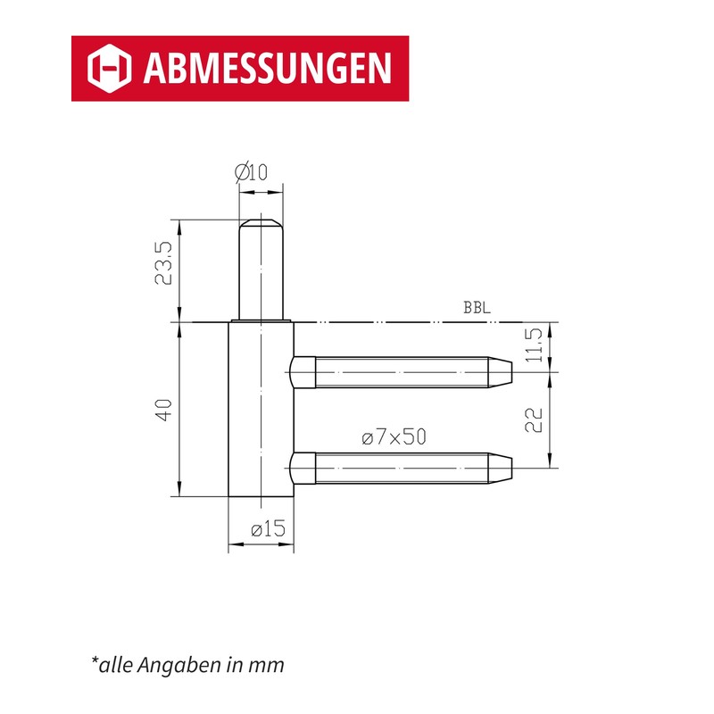 Gedotec Drill Tape Variant Frame Part V 3400 WF for