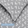 Utopia Bedding King Arrows White Print Duvet Cover Set -