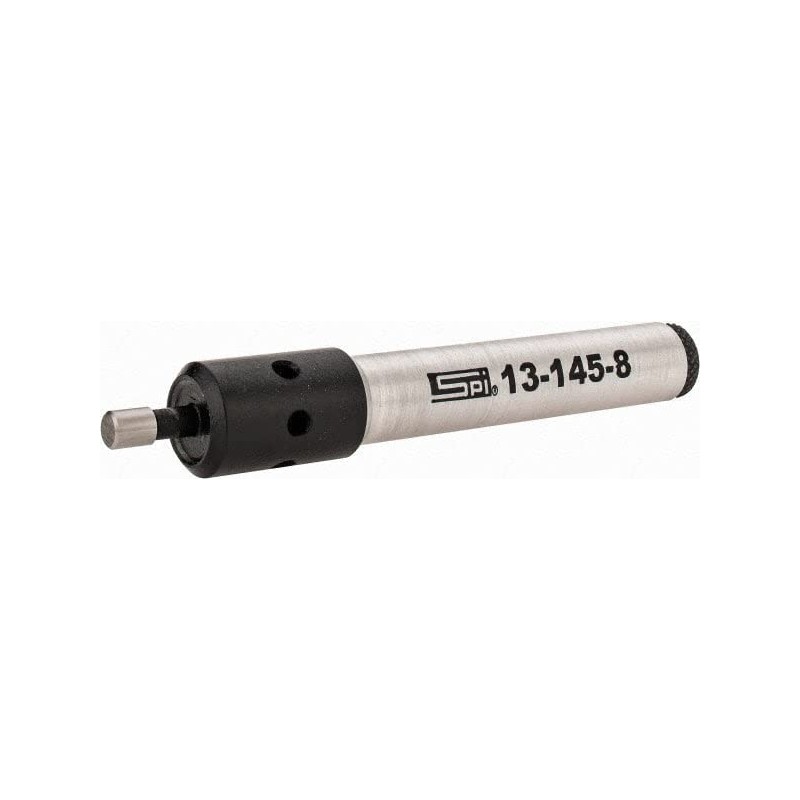 SPI 1/2" Shank Electronic Edge Finder: 0.200" Cylindrical Contact, Metal,