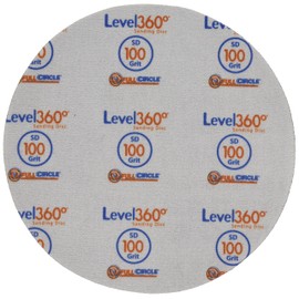 Full Circle International Inc. SD100-5 8-3/4- Level360 Sanding Disc 100 Grit for use with Radius360 sanding Tool or Drywall Power Sanding Tools
